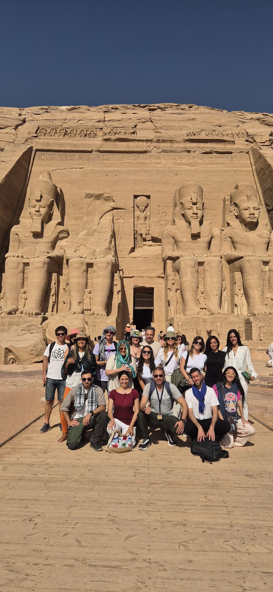 Convivencia Consciente — Abu Simbel, Egipto